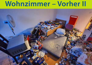 Entrümpelung von Messie- und Wohnnomadenwohnungen